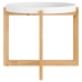 vidaXL Mesa de centro madera contrachapada y pino blanco 53x53x43,5cm