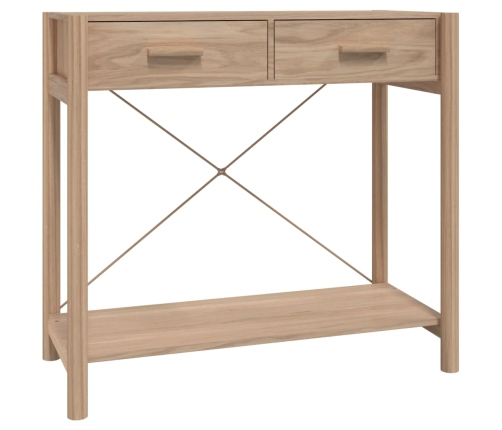 Mesa consola de madera contrachapada 82x38x75 cm