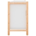 Aparador de madera contrachapada blanco 107x38x60 cm