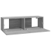 Muebles de TV 4 piezas gris Sonoma 100x30x30 cm