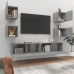 Set de muebles para TV 6 pzas madera contrachapada gris Sonoma