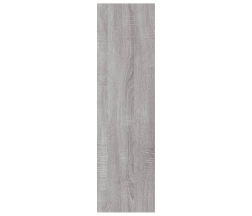 Set de muebles para TV 4 pzas madera contrachapada gris Sonoma