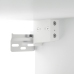 Mueble de pared para TV madera contrachapada blanco