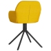 Sillas de comedor giratorias 2 uds terciopelo amarillo