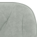 Sillas de comedor 2 unidades terciopelo gris claro