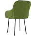Sillas de comedor 2 unidades terciopelo verde claro
