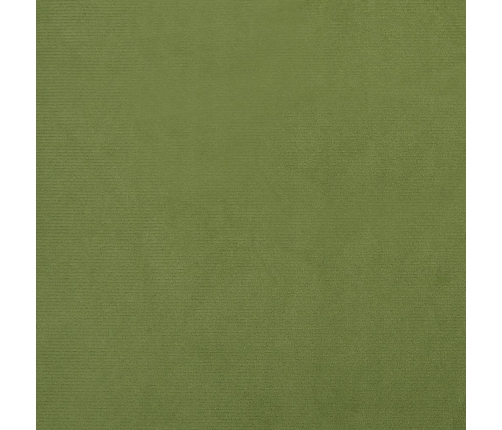 Sillas de comedor 2 unidades terciopelo verde claro