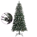 Árbol de Navidad artificial con soporte PVC verde 120 cm