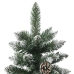 Árbol de Navidad artificial con soporte PVC verde 180 cm