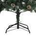 Árbol de Navidad artificial con soporte PVC verde 240 cm