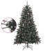 Árbol de Navidad artificial con soporte PVC verde 120 cm