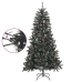 Árbol de Navidad artificial con soporte PVC verde 180 cm