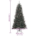 Árbol de Navidad artificial con soporte PVC verde 240 cm