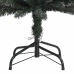 Árbol Navidad artificial estrecho con soporte PVC verde 180 cm