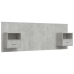 Cabecero de cama con mesitas madera contrachapada gris hormigón