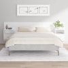 Cabecero de cama con mesitas madera contrachapada blanco