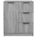 Aparadores 2 uds madera contrachapada gris Sonoma 60x30x70 cm