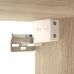 Armarios de pared 2 uds contrachapada roble Sonoma 68x30x20 cm