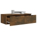 Armarios de pared 2 uds contrachapada roble ahumado 68x30x20 cm