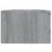 vidaXL Armarios de pared 2 uds contrachapada gris Sonoma 68x30x20 cm