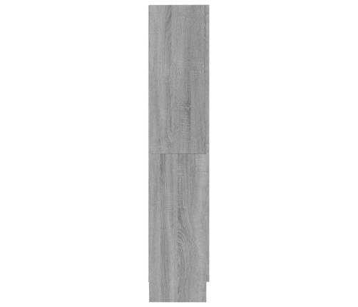 Estantería madera contrachapada gris Sonoma 82,5x30,5x150 cm