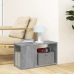 Mueble de TV madera contrachapada gris Sonoma 60x24x32 cm