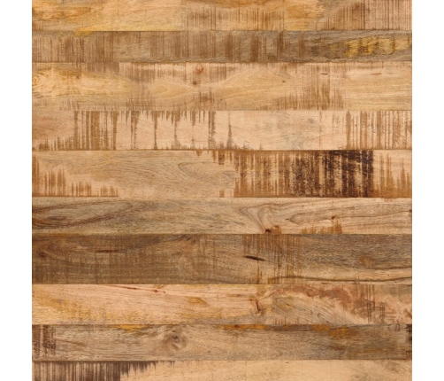 Mesita de noche de madera maciza de mango 40x33x46 cm