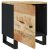 vidaXL Mesitas de noche 2 uds madera maciza de mango 40x33x46 cm