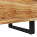 Mesita de noche de madera maciza de acacia 40x33x46 cm