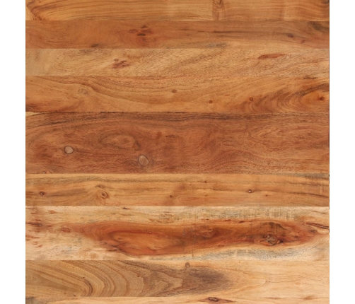 Mesita de noche de madera maciza de acacia 40x33x46 cm