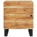 Mesitas de noche 2 uds madera maciza de acacia 40x33x46 cm