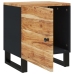 Mesitas de noche 2 uds madera maciza de acacia 40x33x46 cm