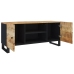 Mueble de TV madera maciza de mango 105x33x46 cm