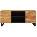 Mueble de TV madera maciza de acacia 105x33x46 cm