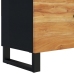 Mueble de TV madera maciza de acacia 105x33x46 cm