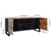 Mueble de TV madera maciza reciclada 105x33x46 cm