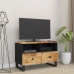 Mueble de TV madera maciza de mango 70x33x46 cm