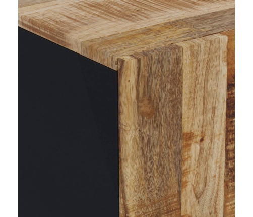 Aparador de madera maciza de mango 60x33x75 cm