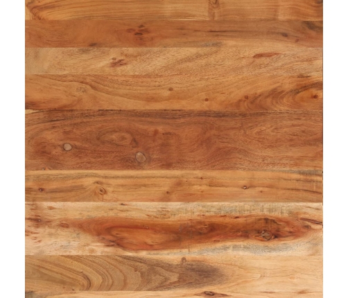 Aparador de madera maciza de acacia 60x33x75 cm