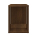 Mueble de TV madera contrachapada marrón roble 60x24x32 cm