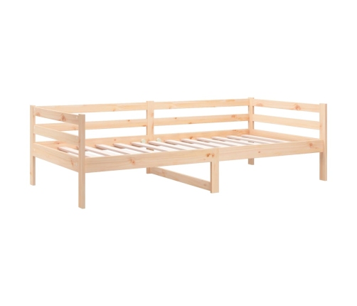 Sofá cama sin colchón madera maciza de pino 80x200 cm