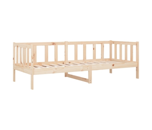 Sofá cama sin colchón madera maciza de pino 80x200 cm