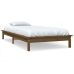 Estructura de cama madera maciza pino marrón miel 90x200 cm