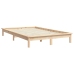 Estructura de cama madera maciza de pino 120x200 cm