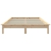 Estructura de cama madera maciza de pino 120x200 cm