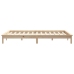 Estructura de cama madera maciza de pino 120x200 cm