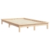 Estructura de cama madera maciza de pino 140x200 cm