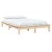 Estructura de cama de madera maciza de pino 160x200 cm