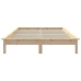 Estructura de cama madera maciza de pino 180x200 cm