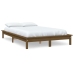 Estructura de cama madera maciza de pino marrón miel 180x200 cm